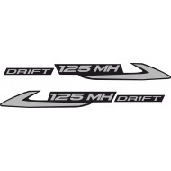 125 MH DRİFT KUYRUK KAPORTA STİCKERİ TAKIM 125 MH DRİFT KUYRUK KAPORTA STİCKERİ TAKIM