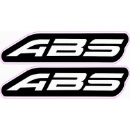 ABS STİCKER 7cm SİYAH
