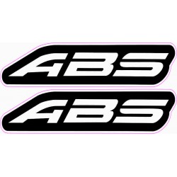 ABS STİCKER 7cm SİYAH ABS STİCKER 7cm SİYAH