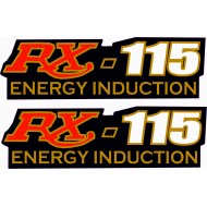 RX115 YAN KAPAK STİCKER TAKIMI RX115 YAN KAPAK STİCKER TAKIMI