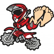 MOTOCROSS AKROBASİ 7x8cm 