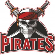 PİRATES KORSAN STİCKER 8x8cm