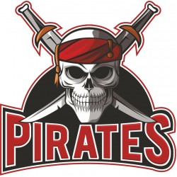 PİRATES KORSAN STİCKER 8x8cm PİRATES KORSAN STİCKER 8x8cm