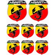 ABARTH LOGO A4 STİCKER
