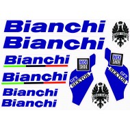 BİANCHİ BİSİKLET YAZI SETİ MAVİ