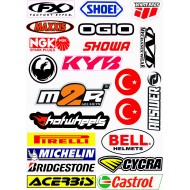 MOTOR MARKA A4 STİCKER M-2