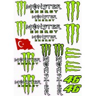 MONSTER A4 STİCKER M-2 MONSTER A4 STİCKER M-2