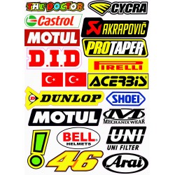 MOTOR MARKA A4 STİCKER M-5 MOTOR MARKA A4 STİCKER M-5