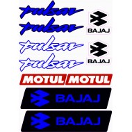 PULSAR A4 STİCKER SETİ LACİVERT PULSAR A4 STİCKER SETİ LACİVERT