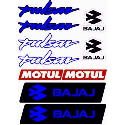 PULSAR A4 STİCKER SETİ LACİVERT PULSAR A4 STİCKER SETİ LACİVERT