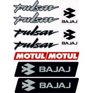 PULSAR A4 STİCKER SETİ GRİ PULSAR A4 STİCKER SETİ GRİ