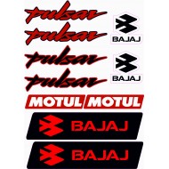 PULSAR A4 STİCKER SETİ KIRMIZI PULSAR A4 STİCKER SETİ KIRMIZI