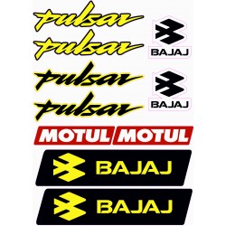 PULSAR A4 STİCKER SETİ SARI PULSAR A4 STİCKER SETİ SARI