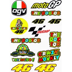 46 ROSSİ A4 STİCKER 46 ROSSİ A4 STİCKER