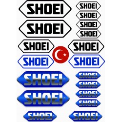 SHOEI KASK ETİKETİ A4 SHOEI KASK ETİKETİ A4