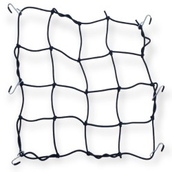 KASK FİLESİ 40x40cm DEMİR KANCALI SİYAH