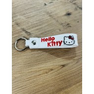 HELLO KİTTY BASKILI SİLİKON ANAHTARLIK BEYAZ