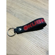 KUBA BASKILI SİLİKON ANAHTARLIK SİYAH