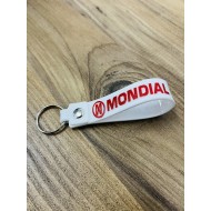 MONDİAL BASKILI SİLİKON ANAHTARLIK BEYAZ