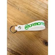 CFMOTO BASKILI SİLİKON ANAHTARLIK BEYAZ