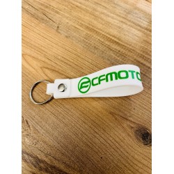 CFMOTO BASKILI SİLİKON ANAHTARLIK BEYAZ