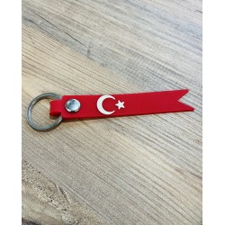 AYYILDIZ BAYRAK SİLİKON ANAHTARLIK