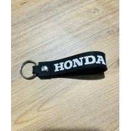 HONDA BASKILI SİLİKON ANAHTARLIK SİYAH