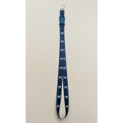 LV BASKILI BEZ ANAHTARLIK SİYAH 50cm