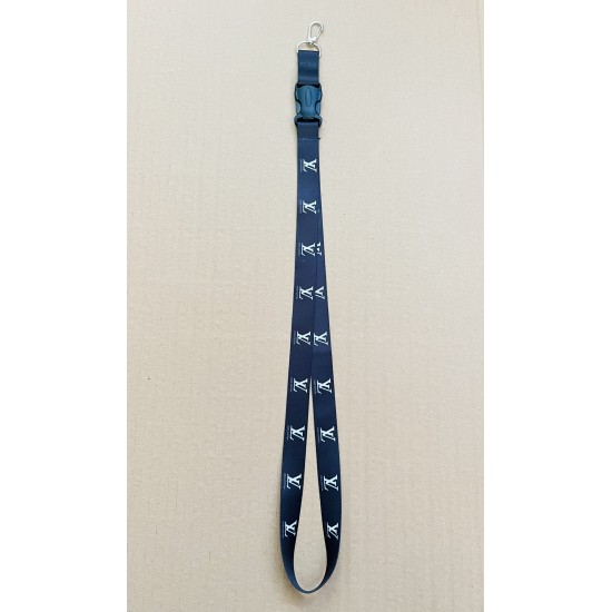 LV BASKILI BEZ ANAHTARLIK SİYAH 50cm