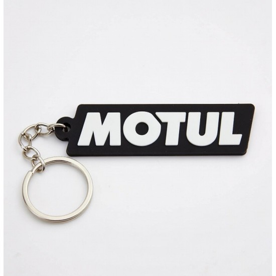 MOTUL SİLİKON ANAHTARLIK 3D TEK KAT DÜZ SİYAH