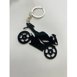 MOTOSİKLET PLEKSİ ANAHTARLIK SİYAH 7cm MOTOSİKLET PLEKSİ ANAHTARLIK SİYAH 7cm