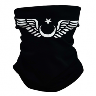 BUFF (BANDANA) YÜZ MASKESİ AYYILDIZ BASKILI SİYAH BUFF (BANDANA) YÜZ MASKESİ AYYILDIZ BASKILI SİYAH
