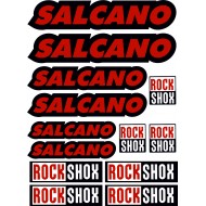 SALCANO YAZI SETİ A4 KIRMIZI M-2