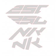 CF MOTO 250 Nk Sticker Takımı Reflektif Gri CF MOTO 250 Nk Sticker Takımı Reflektif Gri