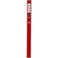 ÇAMURLUK ÜST ŞERİDİ 75x6cm UZUN KIRMIZI BEYAZ  ÇAMURLUK ÜST ŞERİDİ 75x6cm UZUN KIRMIZI BEYAZ
