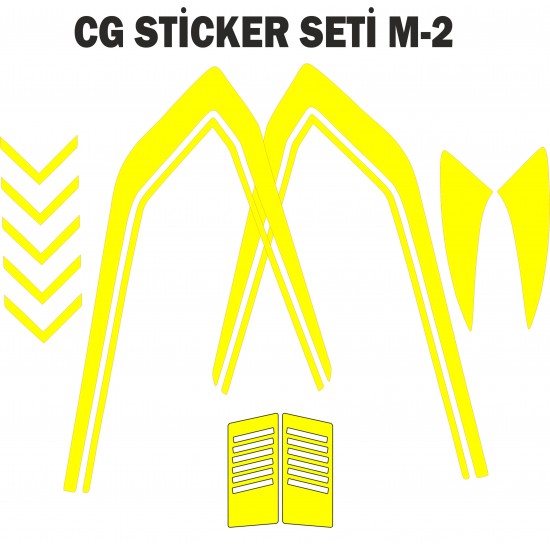 CG STİCKER SETİ M-2