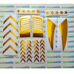 CG STİCKER SETİ GOLD CG STİCKER SETİ GOLD