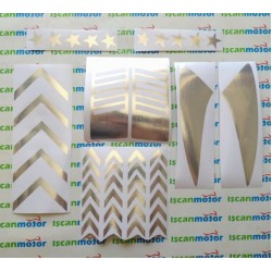 CG STİCKER SETİ NİKEL CG STİCKER SETİ NİKEL