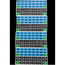 JANT RULETİ SET GÖK MAVİSİ