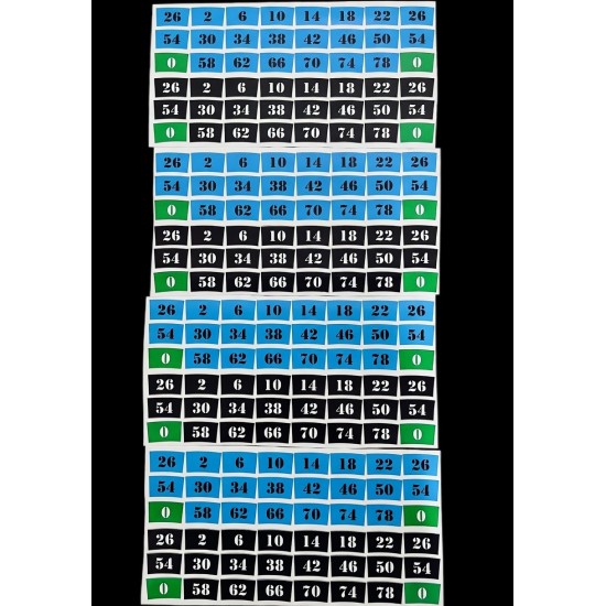 JANT RULETİ SET GÖK MAVİSİ