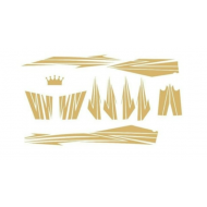 CUP KAPORTA STİCKER SETİ GOLD