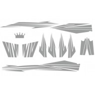 CUP KAPORTA STİCKER SETİ NİKEL