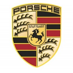 PORSCHE LOGO DAMLA ETİKET 5x6cm