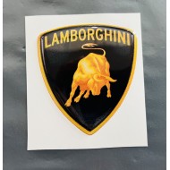 LAMBORGHİNİ LOGO DAMLA ETİKET 5x6cm