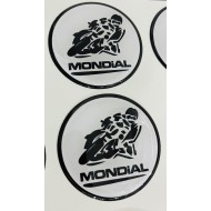 Mondial Logo Damla Etiket 5x5cm 2'Li BEYAZ