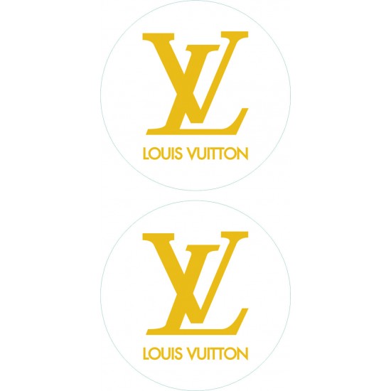 LV LOGO DAMLA ETİKET 5x5cm BEYAZ