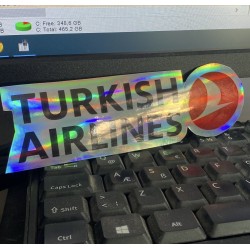 THY YAZI LOGO HOLOGRAM 15cm THY YAZI LOGO HOLOGRAM 15cm