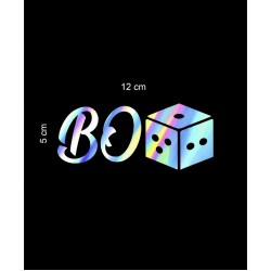 BOZAR STİCKER HOLOGRAM 12x5cm