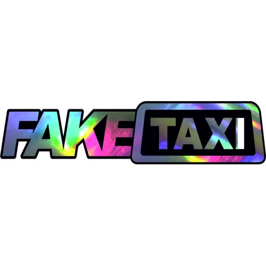 FAKE TAXİ HOLOGRAM 16x4cm