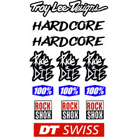 HOLOGRAM STİCKER KARIŞIK M-7 14x25cm